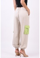 Pantaloni Dama Vero Moda Vmbetina Mw Beige